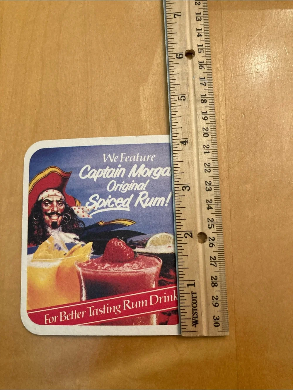 Vintage Captain Morgan Rum Advertising Bar Coasters Lot of 70 Promo